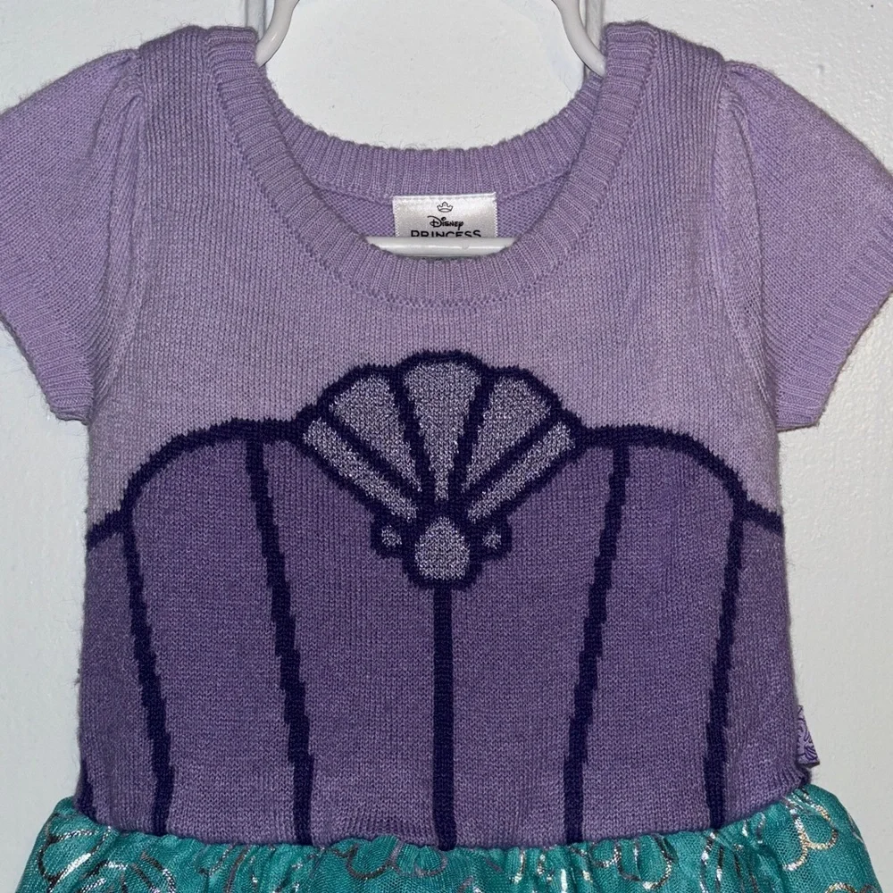 DISNEY mermaid Purple and Teal Costume Dress size 18 months